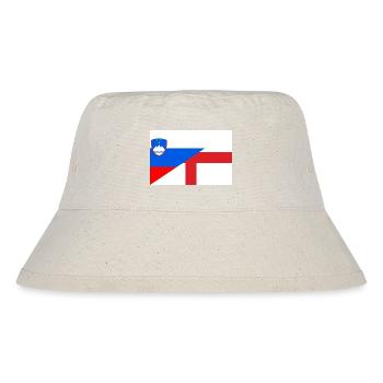 Flag of Serbia England - Stanley/Stella Recycled Bucket Hat - natural - Front