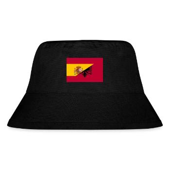 Drapeau de l’Espagne Albanie - Bob recyclé Stanley/Stella - noir - Devant