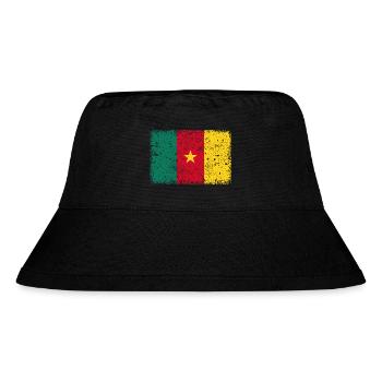 Cameroon - Stanley/Stella Recycled Bucket Hat - black - Front