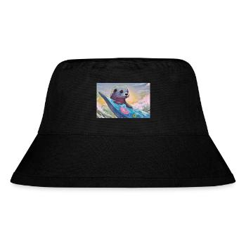 Surf Otti Bleu - Bob recyclé Stanley/Stella - noir - Devant