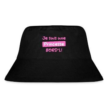 Je suis une Princess BORDEL FR - Bob recyclé Stanley/Stella - noir - Devant