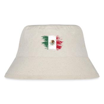 Drapeau mexicain utilisé - Bob recyclé Stanley/Stella - blanc naturel - Devant