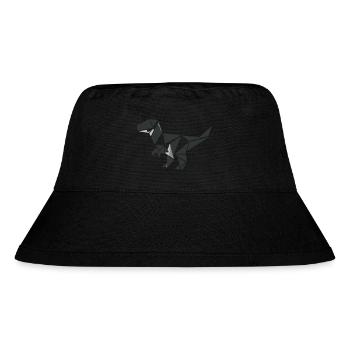 Dino - Stanley/Stella recycelter Bucket Hat - Schwarz - Vorne