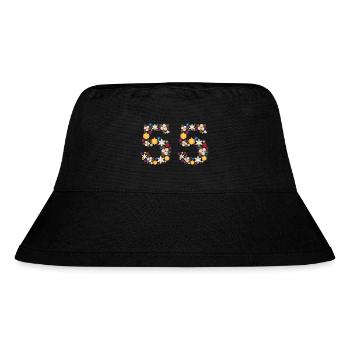 Fleurs 55 - Bob recyclé Stanley/Stella - noir - Devant