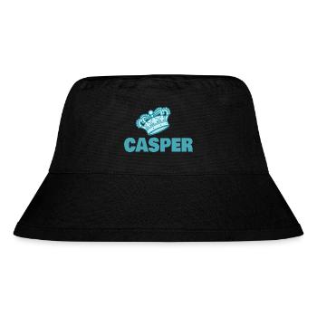 Casper as a first name - Stanley/Stella Recycled Bucket Hat - black - Front