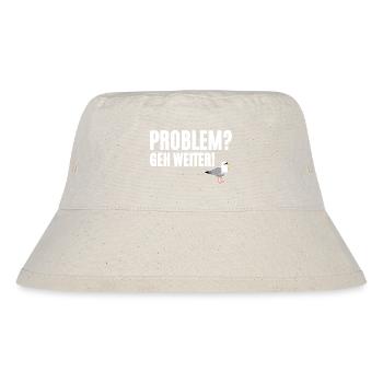 Hamburger Kiez Spruch - Stanley/Stella recycelter Bucket Hat - Naturweiß - Vorne