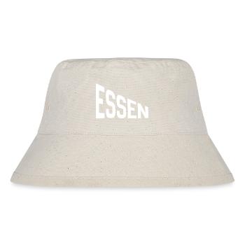 Essen - Stanley/Stella recycelter Bucket Hat - Naturweiß - Vorne