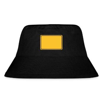 Place sign personalizable Place sign Leer - Stanley/Stella Recycled Bucket Hat - black - Front