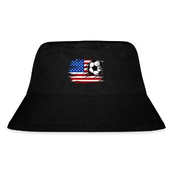 Football drapeau américain utilisé - Bob recyclé Stanley/Stella - noir - Devant
