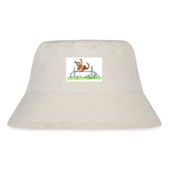 Agility Hürde - Stanley/Stella recycelter Bucket Hat - Naturweiß - Vorne