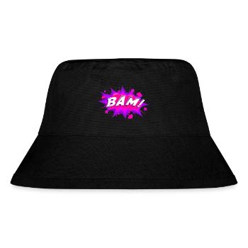 BAM 2 - Stanley/Stella recycelter Bucket Hat - Schwarz - Vorne