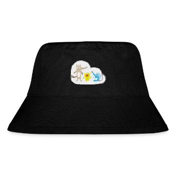 Heureux petits animaux - Bob recyclé Stanley/Stella - noir - Devant