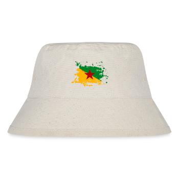 French Guiana - Stanley/Stella Recycled Bucket Hat - natural - Front
