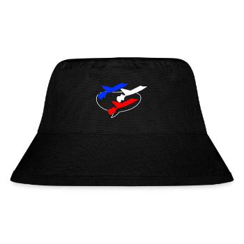 Patrouille de France bleu blanc rouge - Bob recyclé Stanley/Stella - noir - Devant