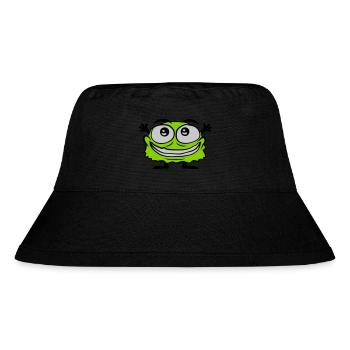 Little cute hairy monster - Stanley/Stella Recycled Bucket Hat - black - Front