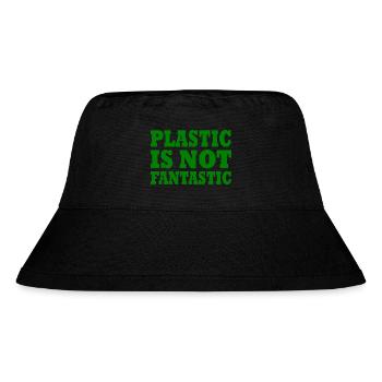Plastic is not fantastic - Bob recyclé Stanley/Stella - noir - Devant