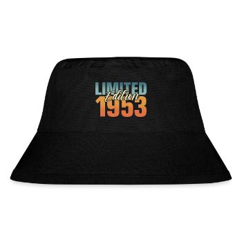 70. Geburtstag Jahrgang 1953 70 Jahre - Stanley/Stella recycelter Bucket Hat - Schwarz - Vorne