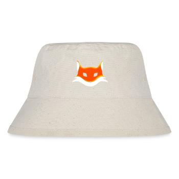 Fuchskopf - Stanley/Stella recycelter Bucket Hat - Naturweiß - Vorne