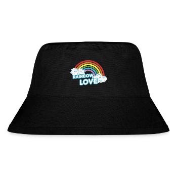 LGBT Rainbow Love - Bob recyclé Stanley/Stella - noir - Devant