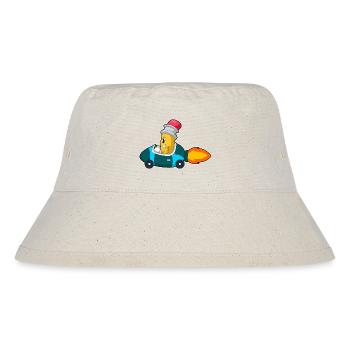 Pencil Car - Stanley/Stella Recycled Bucket Hat - natural - Front