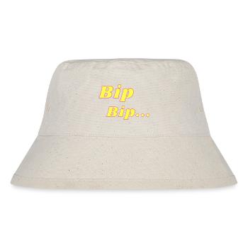 Bip Bip - Lustige und originelle Designs - Stanley/Stella recycelter Bucket Hat - Naturweiß - Vorne