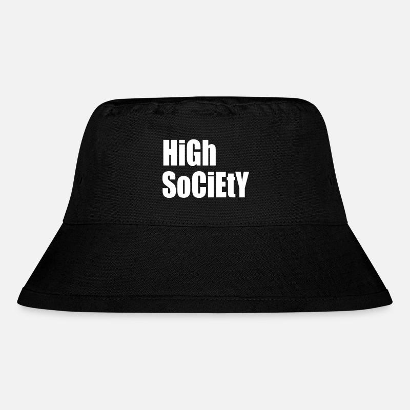 High society rave - Stanley/Stella Recycled Bucket Hat - black