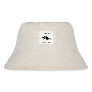 Après-Ski Wilder Kaiser - Stanley/Stella recycelter Bucket Hat - Naturweiß - Vorne
