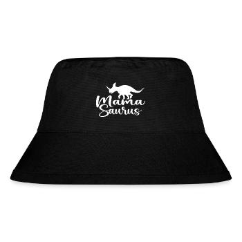 Mamasaurus Rex Dinosaurier - Geschenk zum Muttertag - Stanley/Stella recycelter Bucket Hat - Schwarz - Vorne