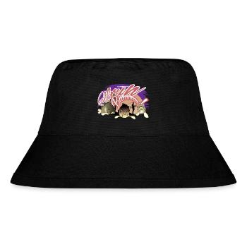 Angler Gift Idea Cool Carp - Stanley/Stella Recycled Bucket Hat - black - Front