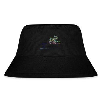 BMX - Stanley/Stella recycelter Bucket Hat - Schwarz - Vorne
