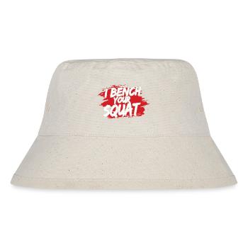 Je Banc Votre Squat Drôle Séance D’entraînement Gym - Bob recyclé Stanley/Stella - blanc naturel - Devant
