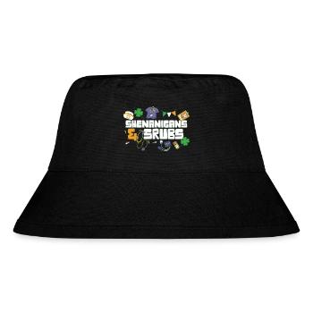 Shenanigans & Scrubs ER Nurse Physician St. - Stanley/Stella recycelter Bucket Hat - Schwarz - Vorne