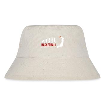 Evolution Basketball - Stanley/Stella recycelter Bucket Hat - Naturweiß - Vorne