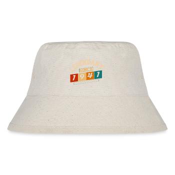 Legendary since 1941 vintage retro anniversary - Stanley/Stella Recycled Bucket Hat - natural - Front