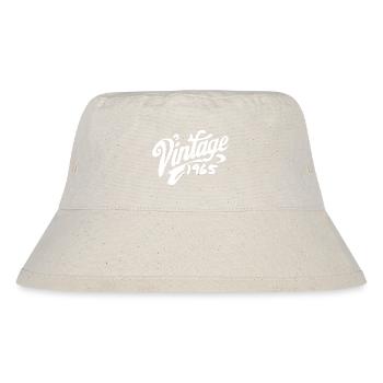 Vintage 1965 Year 1965 Birthday 1965 Retro - Stanley/Stella Recycled Bucket Hat - natural - Front