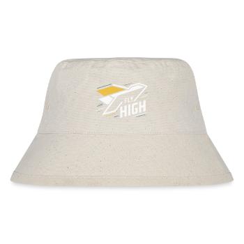 AIRPLANES, FLY HIGH - Stanley/Stella Recycled Bucket Hat - natural - Front