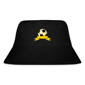 Nom de football bannière boucle jaune - Bob recyclé Stanley/Stella - noir - Devant