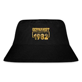 1982 - Stanley/Stella Recycled Bucket Hat - black - Front