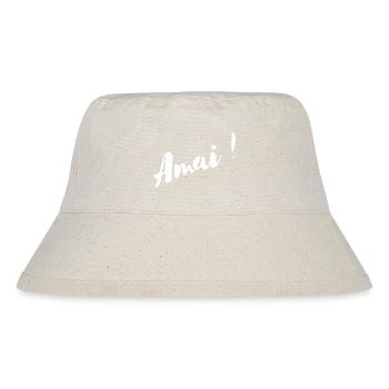 AMAİ – Brussels Flemish Verlan T-shirt - Stanley/Stella Recycled Bucket Hat - natural - Front