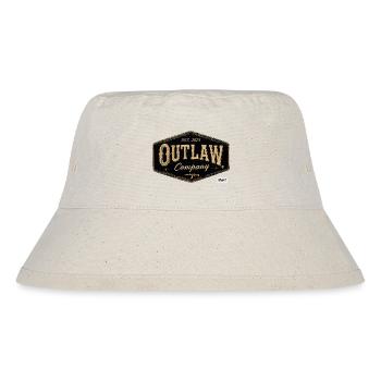 Outlaw Company Vintage Patch - Stanley/Stella Recycled Bucket Hat - natural - Front