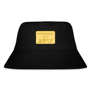 2017 - Stanley/Stella Recycled Bucket Hat - black - Front