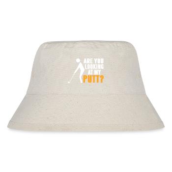 Drôle de bogey à chaque trou, putter jeté dans l'étang - Bob recyclé Stanley/Stella - blanc naturel - Devant