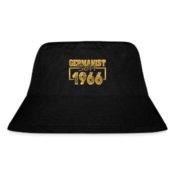 Studied in 1966 - Stanley/Stella Recycled Bucket Hat - black - Front