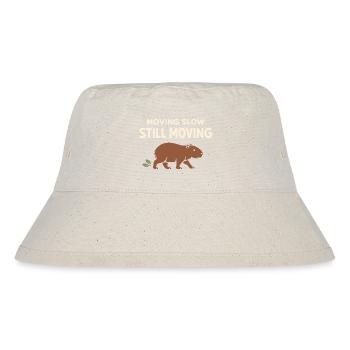 Cute Capybara Stress Reliever, No Stress, - Stanley/Stella Recycled Bucket Hat - natural - Front