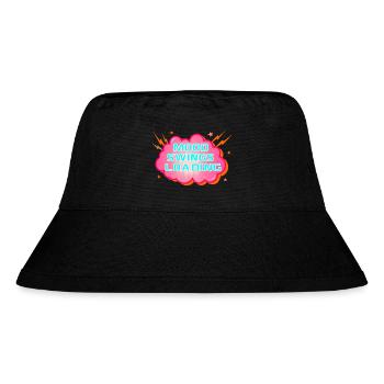 Mood Swings Menopause - Stanley/Stella Recycled Bucket Hat - black - Front