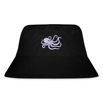 octopus - Stanley/Stella recycelter Bucket Hat - Schwarz - Vorne