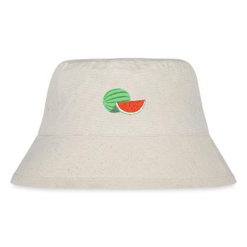 WATERMELON - Stanley/Stella Recycled Bucket Hat - natural - Front
