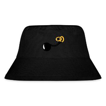 Wedding Rings - Stanley/Stella Recycled Bucket Hat - black - Front