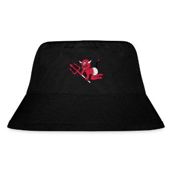 evil devil demon hell devil satan crawling pacifie - Stanley/Stella Recycled Bucket Hat - black - Front