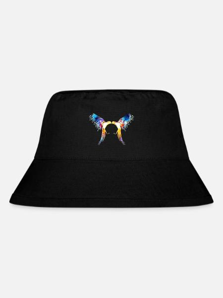Papagei - Stanley/Stella recycelter Bucket Hat - Schwarz
